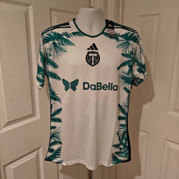 adidas Portland Timbers 2024/25 Away Jersey Men's Sizes S - XL NWT MLS Natural - Picture 1 of 16